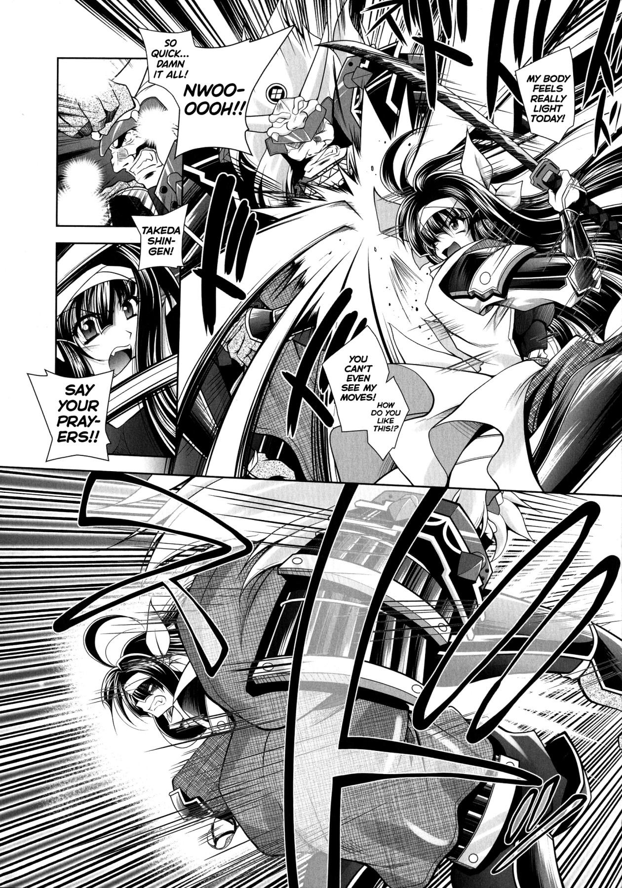 Hentai Manga Comic-Who's the Real Man? The Peculiar Records of Kawanakajima Battle-Read-22